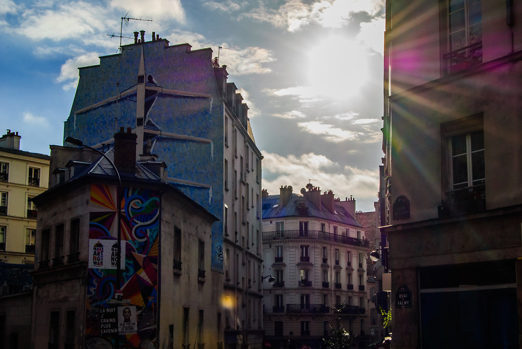 Paris - Canal Saint Martin (by Floriane)