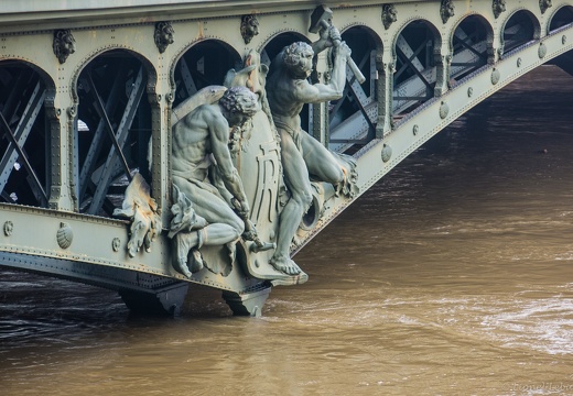 La Seine en crue (Paris juin 2016)
