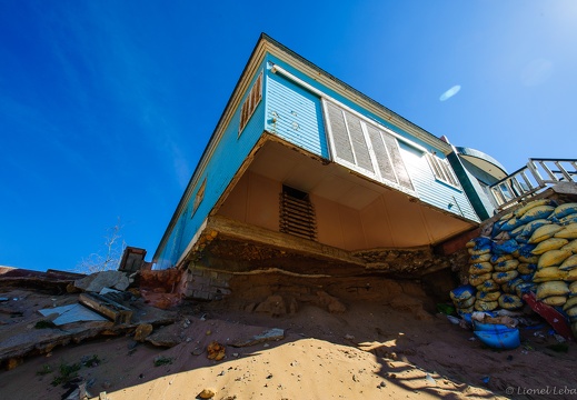 Tempête - Plage du Dahomey (Maroc)