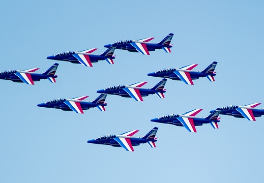 Paris 14 juillet 2018 - Defile aerien